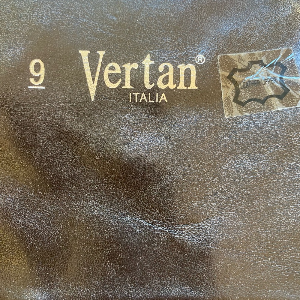 Vertan Italia Women's Brown Suede Wedge Heel Knee High Boots 9 - Picture 6 of 6